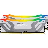 Kingston FURY KF584CU40RWAK2-48, Memoria RAM plateado/blanco