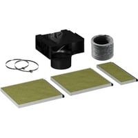 Neff Z51BII1X6 accesorio para campana de estufa Filtro para campana extractora, Set de modificación Filtro para campana extractora, Negro, Verde, Gris, Neff, 466 mm, 380 mm, 690 mm