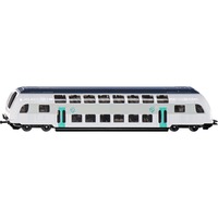 SIKU 1902866 vehículo de juguete, Automóvil de construcción Tren, Metal, Plástico, Negro, Azul, Gris