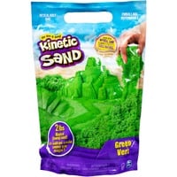 Spin Master KINETIC SAND - 907 g de Arena Mágica Verde para Mezclar, Moldear y Crear - Kit Manualidades Niños - 6061463 - Juguetes Niños 3 Años +, Juego de arena Kinetic Sand - 907 g de Arena Mágica Verde para Mezclar, Moldear y Crear - Kit Manualidades Niños - 6061463 - Juguetes Niños 3 Años +, Arena kinética infantil, 3 año(s), No tóxico, Verde