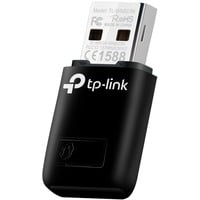 TP-Link TL-WN823N adaptador y tarjeta de red WLAN 300 Mbit/s, Adaptador Wi-Fi negro, Alámbrico, USB, WLAN, Wi-Fi 4 (802.11n), 300 Mbit/s, Negro, Minorista