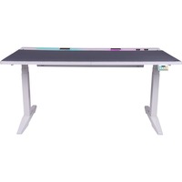 Thermaltake Escritorio de juego G700 RGB blanco, Gaming Desk  blanco