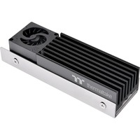 Thermaltake MS-1 M.2 2280 SSD Cooler, Cuerpo de refrigeración negro/Plateado