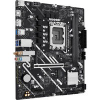ASUS PRIME B760M-F WIFI, Placa base negro/Plateado