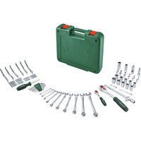 Bosch Juego de herramientas, 134 piezas, Kit de herramientas verde