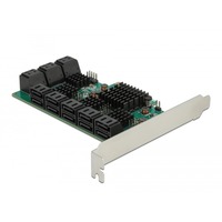 DeLOCK 16 port SATA PCI Express x4 Card, Controlador 