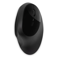 Kensington Ratón inalámbrico Pro Fit® Ergo—negro negro, mano derecha, RF Wireless + Bluetooth, 1600 DPI, Negro