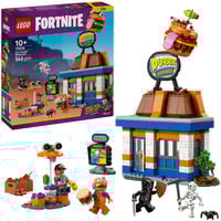 LEGO Fortnite Restaurante Hamburrrguesa, Juegos de construcción Juego de construcción, 10 año(s), Plástico, 546 pieza(s), 760 g