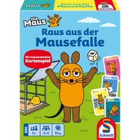Schmidt Spiele Fuera de la trampa para ratones, Juegos de cartas 