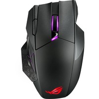 ASUS ROG Spatha X ratón Juego mano derecha RF Wireless + USB Type-C Óptico 19000 DPI, Ratones para gaming negro, mano derecha, Óptico, RF Wireless + USB Type-C, 19000 DPI, Negro