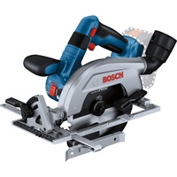 Bosch GKS 18V-57-2 L PROFESSIONAL 16,5 cm Negro, Azul, Plata 5000 RPM, Sierra circular azul/Negro, Madera, Negro, Azul, Plata, Sin escobillas, 16,5 cm, 5000 RPM, 5,7 cm