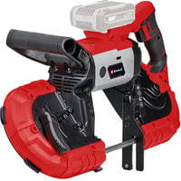 EINHELL Sierra de cinta inalámbrica Power X-Change TE-MB 18/127 Li-Solo, 18 Voltios rojo/Negro