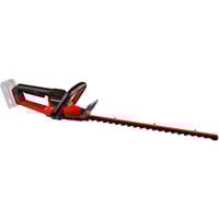 EINHELL Tijera profesional para setos a batería GP-CH 18/50 Li BL-Solo, 18Volt, Cortasetos rojo/Negro