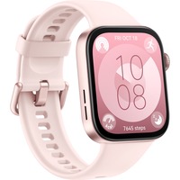 Huawei WATCH Fit 3 4,62 cm (1.82") AMOLED 43.2 mm Digital 408 x 480 Pixeles Pantalla táctil Rosa Wifi GPS (satélite), SmartWatch rosa, 4,62 cm (1.82"), AMOLED, Pantalla táctil, Wifi, GPS (satélite), 26 g