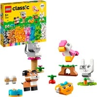 LEGO Classic Mascotas Creativas, Juegos de construcción Juego de construcción, 5 año(s), Plástico, 450 pieza(s), 493 g