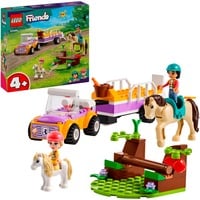 LEGO Remolque para Caballo y Poni, Juegos de construcción Juego de construcción, 4 año(s), Plástico, 105 pieza(s), 248 g