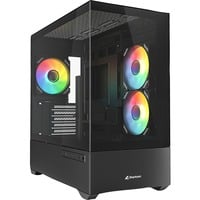 Sharkoon MK6 RGB, Cajas de torre negro