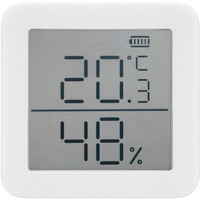 SwitchBot Termómetro inteligente – Termo-higrómetro, Detector 
