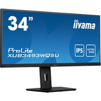 iiyama XUB3493WQSU-B5, Monitor LED negro