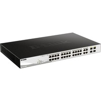 D-Link DGS-1210-28MP/E switch Gestionado L2 Gigabit Ethernet (10/100/1000) Energía sobre Ethernet (PoE) 1U Negro, Gris, Interruptor/Conmutador Gestionado, L2, Gigabit Ethernet (10/100/1000), Energía sobre Ethernet (PoE), Montaje en rack, 1U