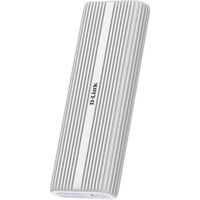 D-Link DSP-411 caja para disco duro externo Caja externa para unidad de estado sólido (SSD) Aluminio M.2, Caja de unidades blanco, Caja externa para unidad de estado sólido (SSD), M.2, M.2, 40 Gbit/s, Conexión USB, Aluminio