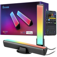 Govee Barras de luz Flow Plus RGBICWW WiFi + Bluetooth, Luz de LED 