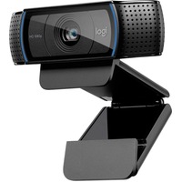 Logitech C920 Pro HD cámara web 3 MP 1920 x 1080 Pixeles USB Negro, Webcam negro, 3 MP, 1920 x 1080 Pixeles, Full HD, 30 pps, 720p, 1080p, H.264