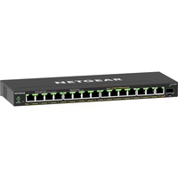 Netgear GS316EPP Gestionado Gigabit Ethernet (10/100/1000) Energía sobre Ethernet (PoE) Negro, Interruptor/Conmutador negro, Gestionado, Gigabit Ethernet (10/100/1000), Bidireccional completo (Full duplex), Energía sobre Ethernet (PoE)