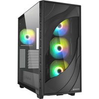 Sharkoon Rebel C80G RGB , Cajas de torre negro