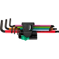 Wera 950/7 Hex-Plus Multicolour Magnet 1 juego de llaves Allen, 7 piezas, Destornillador 