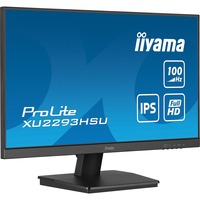 iiyama ProLite XU2293HSU-B7 pantalla para PC 54,6 cm (21.5") 1920 x 1080 Pixeles Full HD LED Negro, Monitor LED negro (mate), 54,6 cm (21.5"), 1920 x 1080 Pixeles, Full HD, LED, 1 ms, Negro