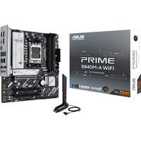 ASUS PRIME B840M-A WIFI AMD B840 Zócalo AM5 micro ATX, Placa base AMD, Zócalo AM5, AMD Ryzen 7000 Series, AMD Ryzen 8000 Series, AMD Ryzen 9000 Series, Zócalo AM5, DDR5-SDRAM, 192 GB