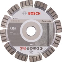 Bosch 2 608 602 653 no categorizado, Hoja Concreto, 15 cm, 2,22 cm, 2,4 mm