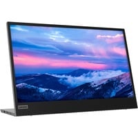 Lenovo L15 Monitor, Monitor LED negro, 39,6 cm (15.6"), 1920 x 1080 Pixeles, Full HD, LED, 14 ms, Negro, Gris