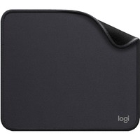 Logitech Mouse Pad - Studio Series Grafito, Alfombrilla de ratón negro, Grafito, Monocromo, Nylon, Poliéster, Caucho, Base antiderrapante
