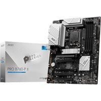 MSI PRO B760-P II placa base Intel B760 LGA 1700 ATX negro, Intel, LGA 1700, Intel® Celeron®, Intel® Core™ i3, Intel® Core™ i5, Intel® Core™ i7, Intel® Pentium® Gold, 256 GB, DDR5-SDRAM, 256 GB