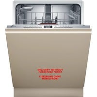 Neff S155EAX16E lavavajillas Completamente integrado 13 cubiertos Completamente integrado, Tamaño completo (60 cm), Acero inoxidable, Botones, 1,75 m, 1,65 m