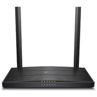 TP-Link Archer VR400 router inalámbrico Gigabit Ethernet Doble banda (2,4 GHz / 5 GHz) Negro negro, Wi-Fi 5 (802.11ac), Doble banda (2,4 GHz / 5 GHz), Ethernet, ADSL2+, Negro, Router de sobremesa