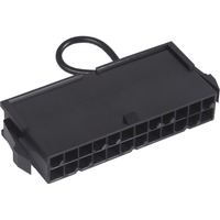 Alphacool Core ATX conector puente de 24 pines, Enchufe negro