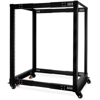 Alphacool Rack de servidor de marco abierto ES 19", Rack, caja de servidor negro