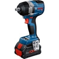 Bosch Atornillador de impacto inalámbrico GDS 18V-750 C Professional, 18Volt, Tornillo de percusión azul