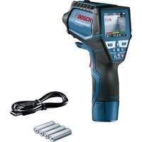 Bosch GIS 1000 C Professional Medidor y detector de humedad Interior / exterior Negro, Azul, Termodetector azul/Negro, Medidor y detector de humedad, Interior / exterior, °C, -40 - 1000 °C, Digital, Negro, Azul