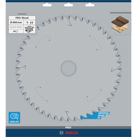 Bosch Hoja de sierra circular PRO Wood, Ø 400mm, 60 dientes 