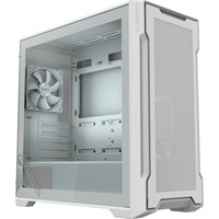 GIGABYTE C102 GLASS Midi Tower Blanco, Cajas de torre blanco, Midi Tower, PC, Blanco, Mini-ATX, Vidrio, Plástico, Acero, Juego