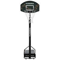 HUDORA Soporte de baloncesto Playoff 205, Pies de canastas de baloncesto naranja/blanco