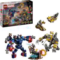 LEGO Thor de Vengadores: Endgame vs. Chitauri, Juegos de construcción Juego de construcción, 8 año(s), Plástico, 373 pieza(s), 384 g