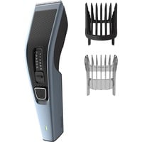 Philips 3000 series Cortapelos HC3530/15, Cortador de pelo plateado, Negro, Azul, 0,5 mm, 2,3 cm, 4,1 cm, Acero inoxidable, AC/Batería