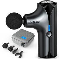 Renpho Mini pistola, Aparato de masaje negro