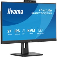 iiyama ProLite XUB2790QSUH-B2 pantalla para PC 68,6 cm (27") 2560 x 1440 Pixeles Quad HD LED Negro, Monitor LED negro (mate), 68,6 cm (27"), 2560 x 1440 Pixeles, Quad HD, LED, 0,4 ms, Negro