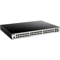 D-Link DGS-1510-52XMP Gestionado L3 Gigabit Ethernet (10/100/1000) Energía sobre Ethernet (PoE) Negro, Interruptor/Conmutador Gestionado, L3, Gigabit Ethernet (10/100/1000), Bidireccional completo (Full duplex), Energía sobre Ethernet (PoE), Montaje en rack